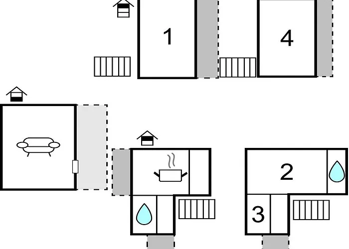 Amazing In With Kitchen Prázdninový dům *